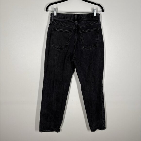 Abercrombie & Fitch Women 27/4S Black Curve Love Low Rise The 90s Baggy Jeans - Picture 7 of 11